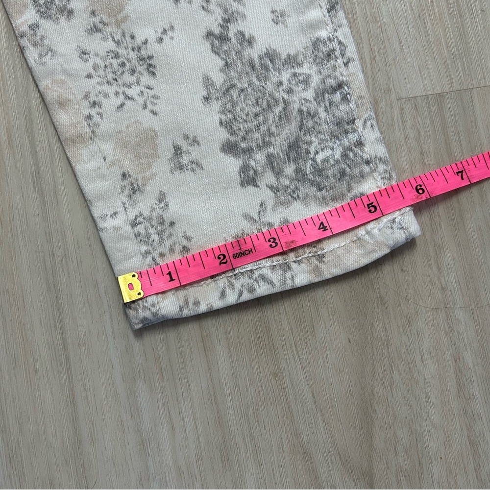 Mossimo Floral Skinny Jeans Fit 6 Womens Size 9. - Picture 7 of 8